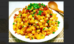 Stir-Fried Corn with Butter