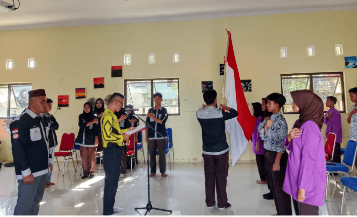 Pelantikan OSIS SMA Negeri 1 Lepar pongok: Langkah Baru Menuju Prestasi