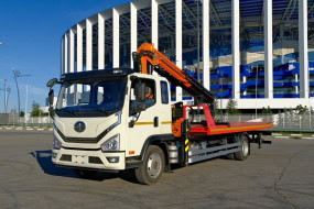 Эвакуатор FAW CA 1121 с КМУ Инман