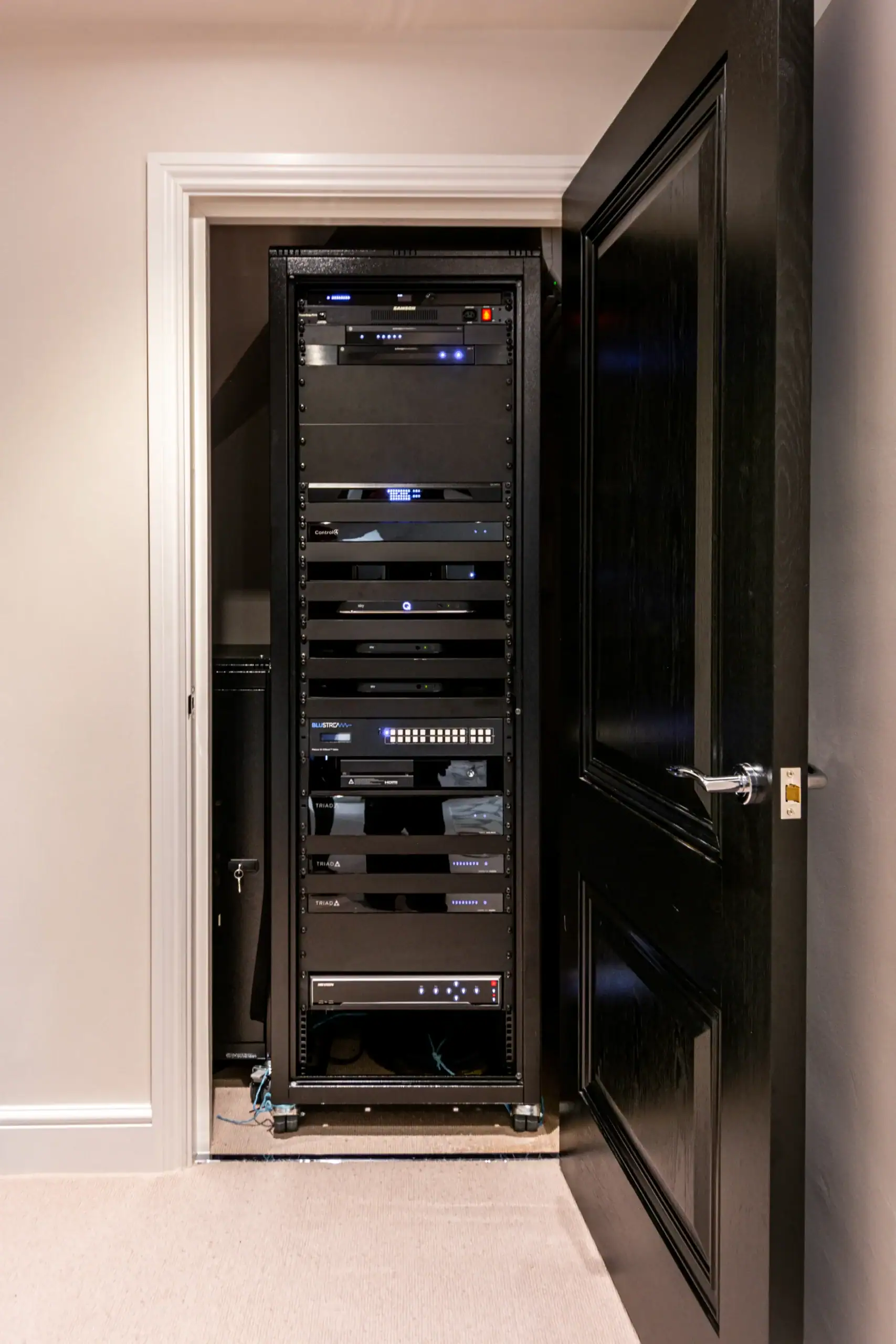moved into a smart home