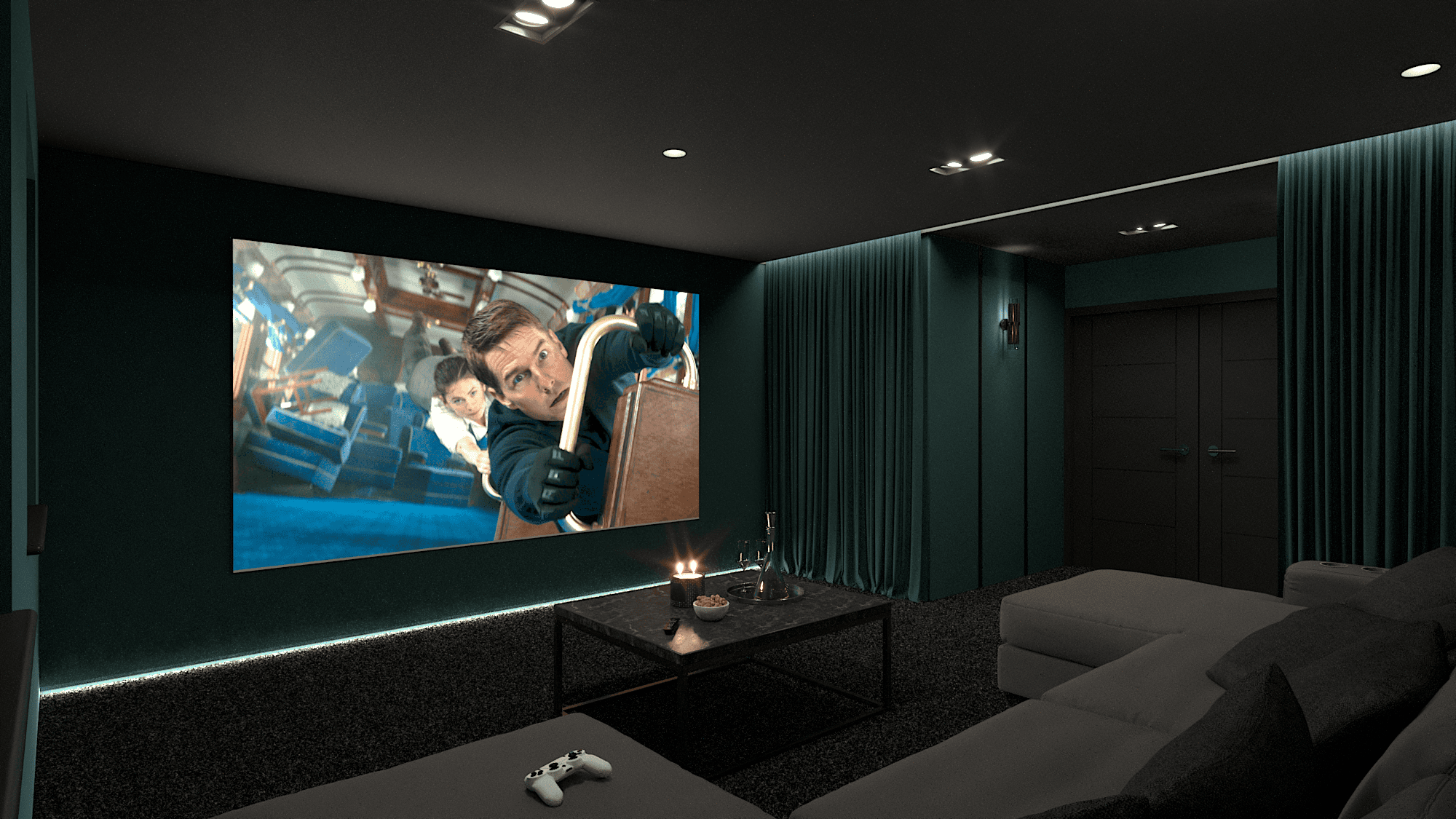home cinema installation