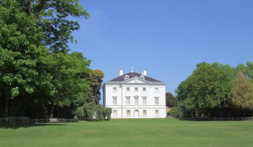 Marble Hill House seen across the lawns of Marble Hill Park, Twickenham. Photo: Jim Linwood from London, CC BY 2.0