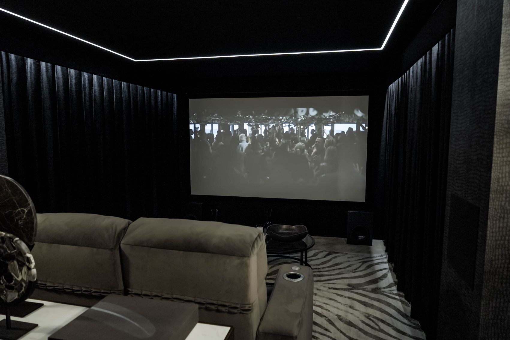 Our demonstration cinema in Walton-on-Thames