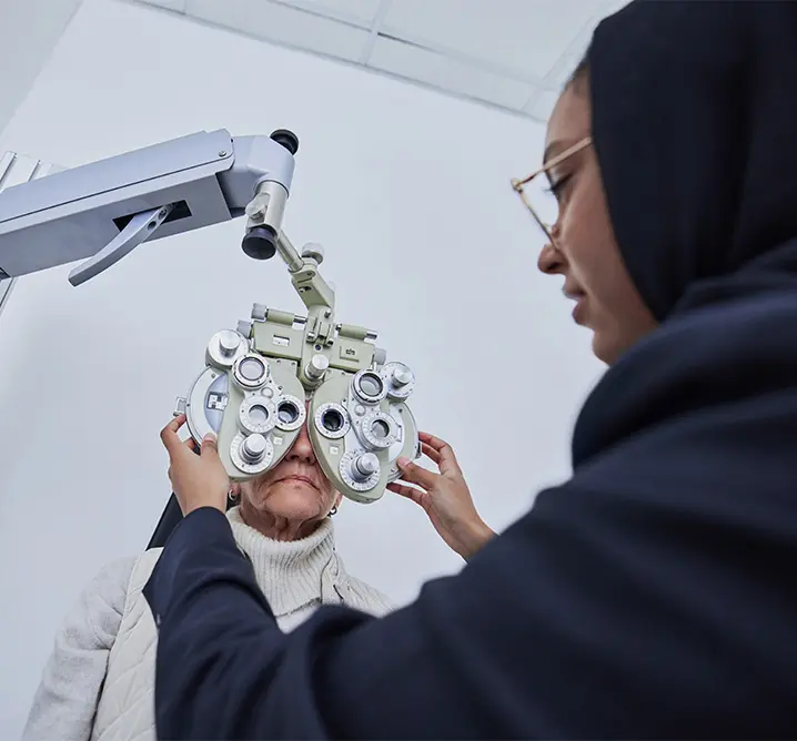 Eye sight testing