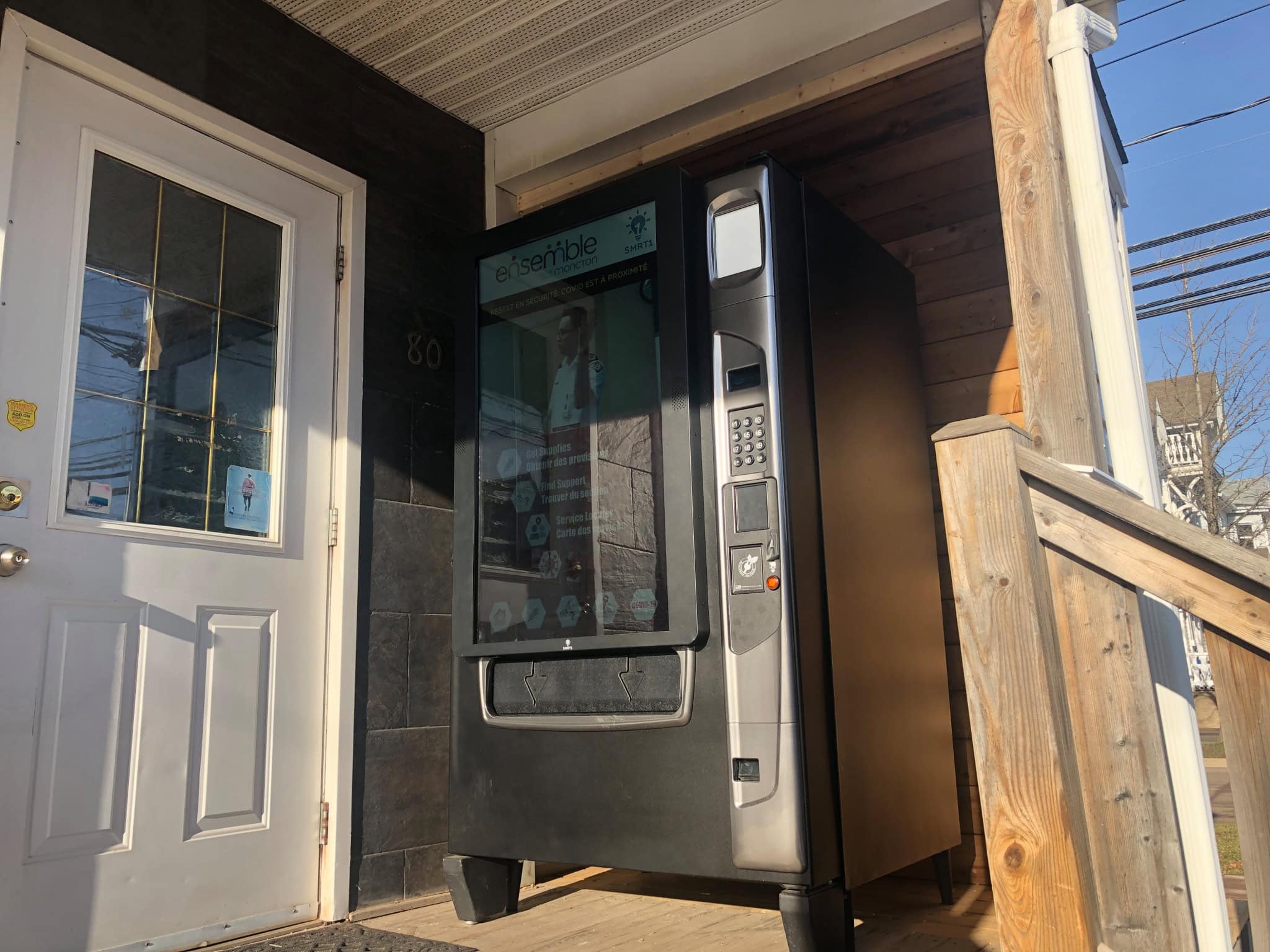 Global: Ensemble Moncton’s new dispensing machine offers harm-reduction products