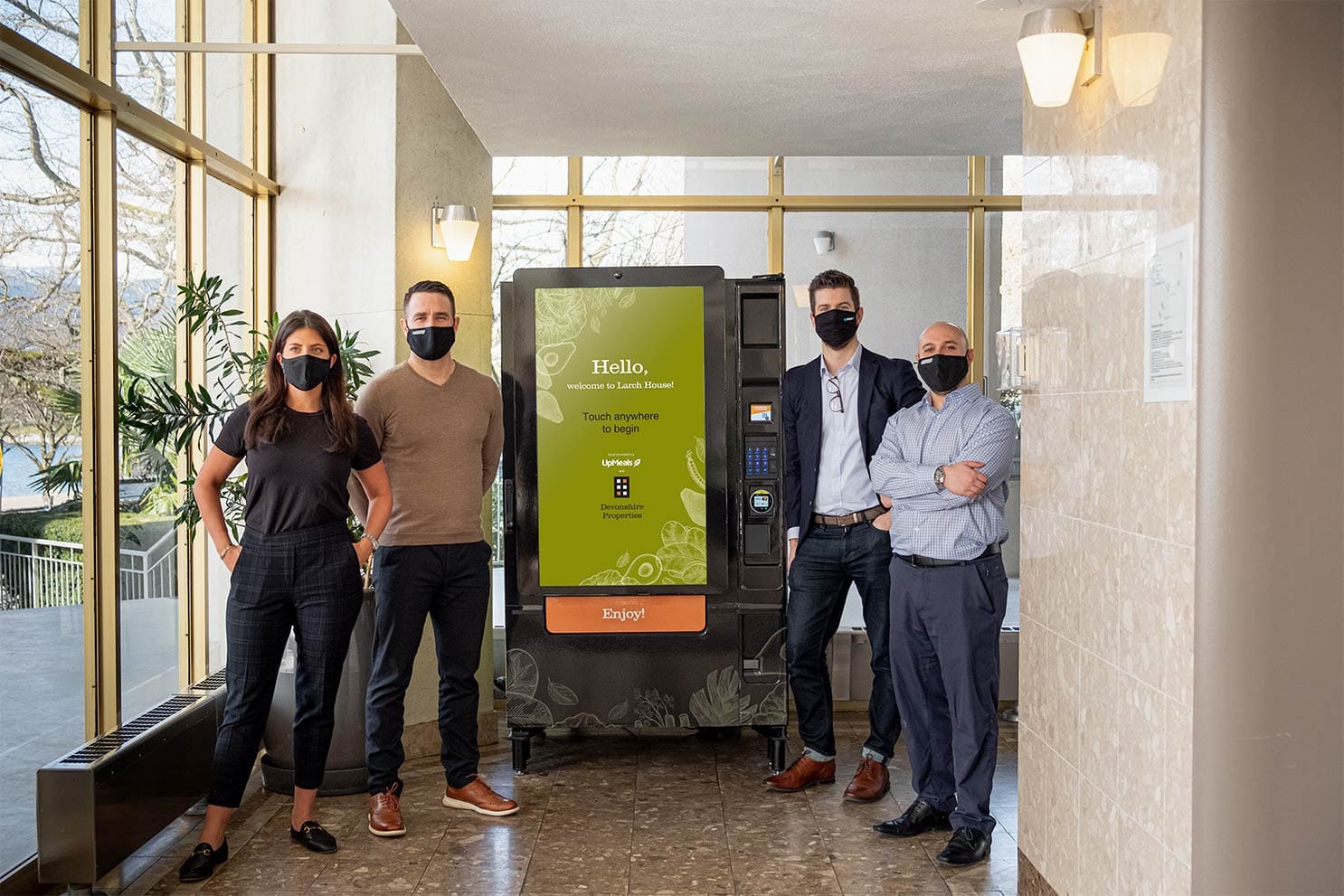 UpMeals Launches First Smart Vending Solution in Residential Building