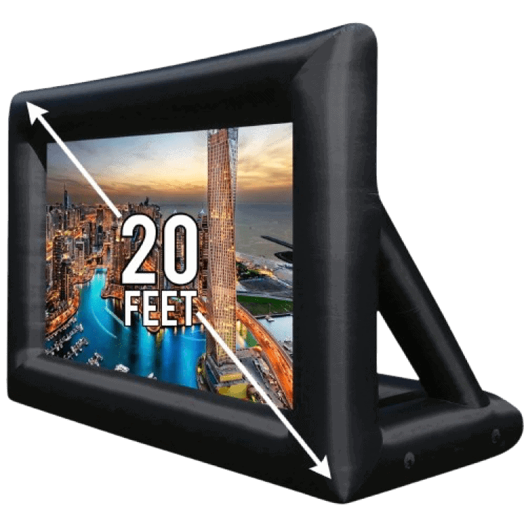 Jumbo Inflatable Screen (20 ft.)