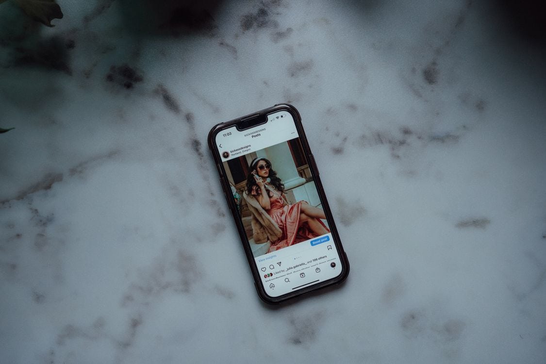 Komentarz pod relacją na Instagramie