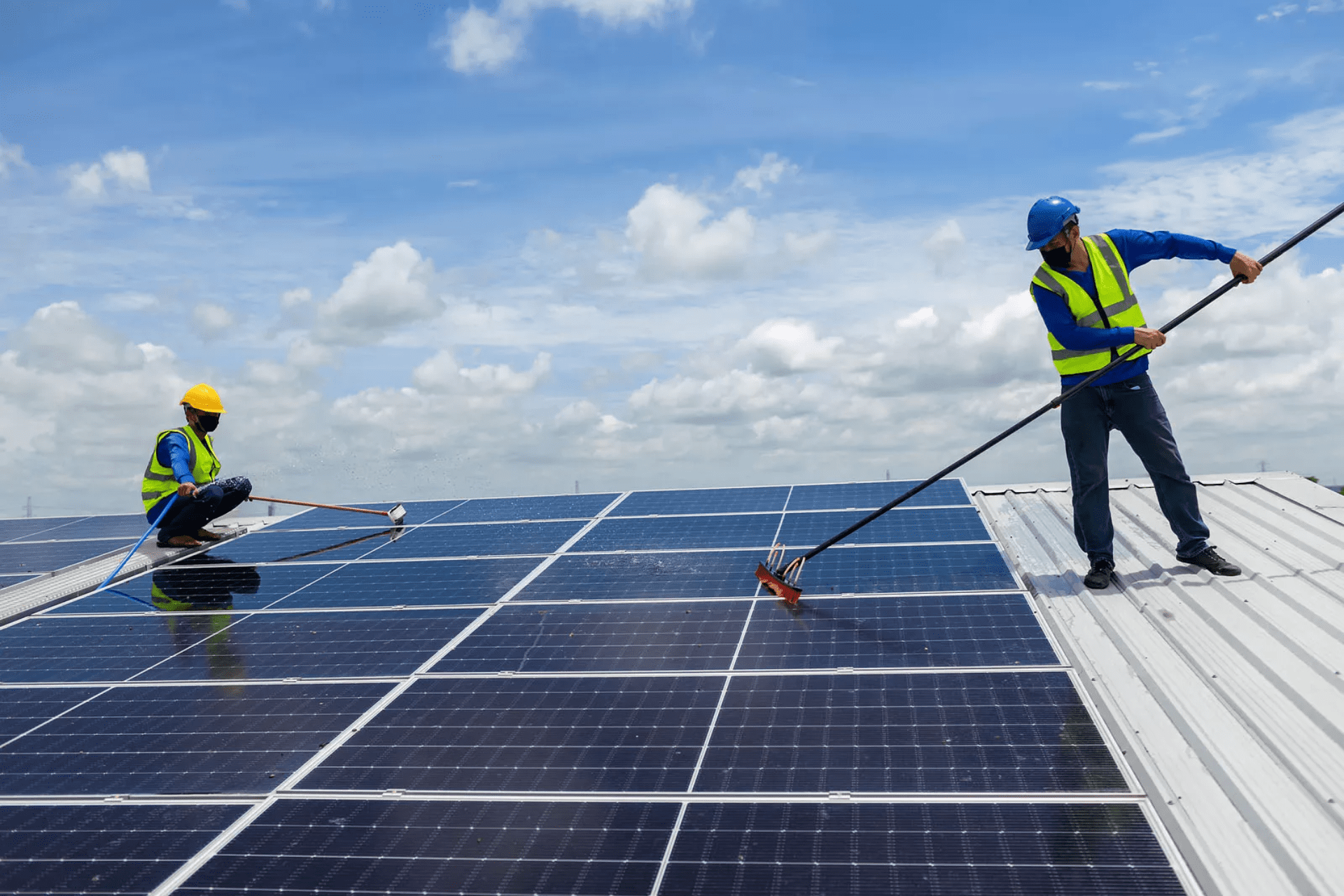 Solar Cleaning Services for solar harvest kenya