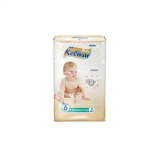 baby diapers kelivar brand extra large size 5 pcs mini packaging soft dry technology wholesale