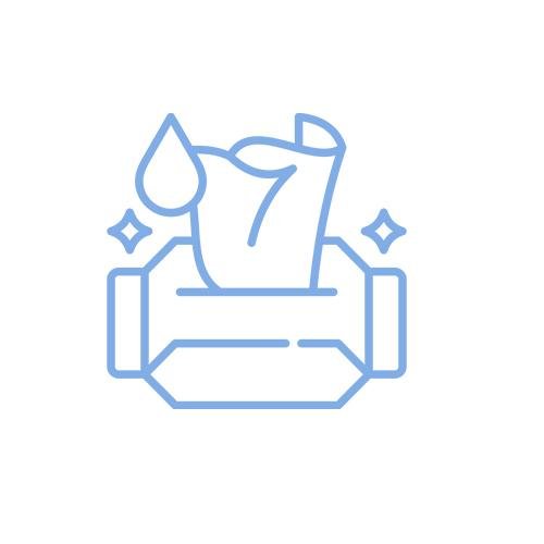 Multi-surface wet wipes category icon