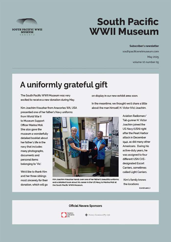 August newsletter cover