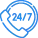 24/7 automated customer support