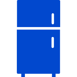 Empty fridge and freezer cleaning