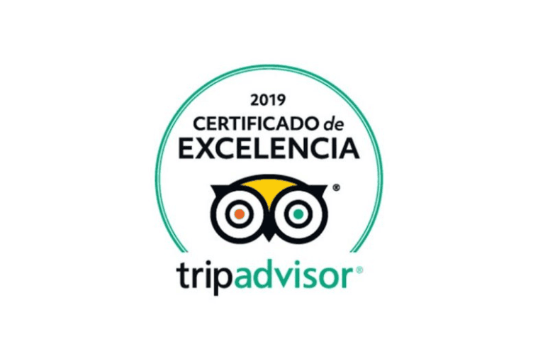 Certificado de Excelencia de Trip Advisor 2019