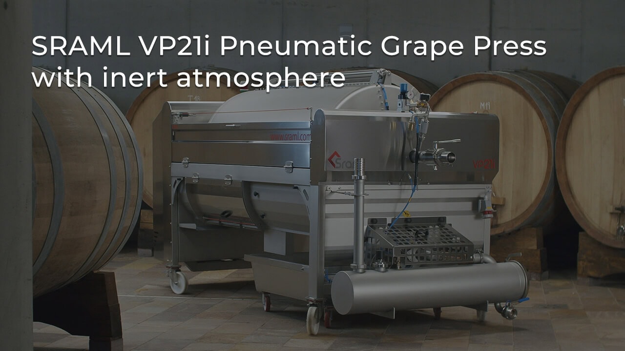 pneumatic wine press VP21li