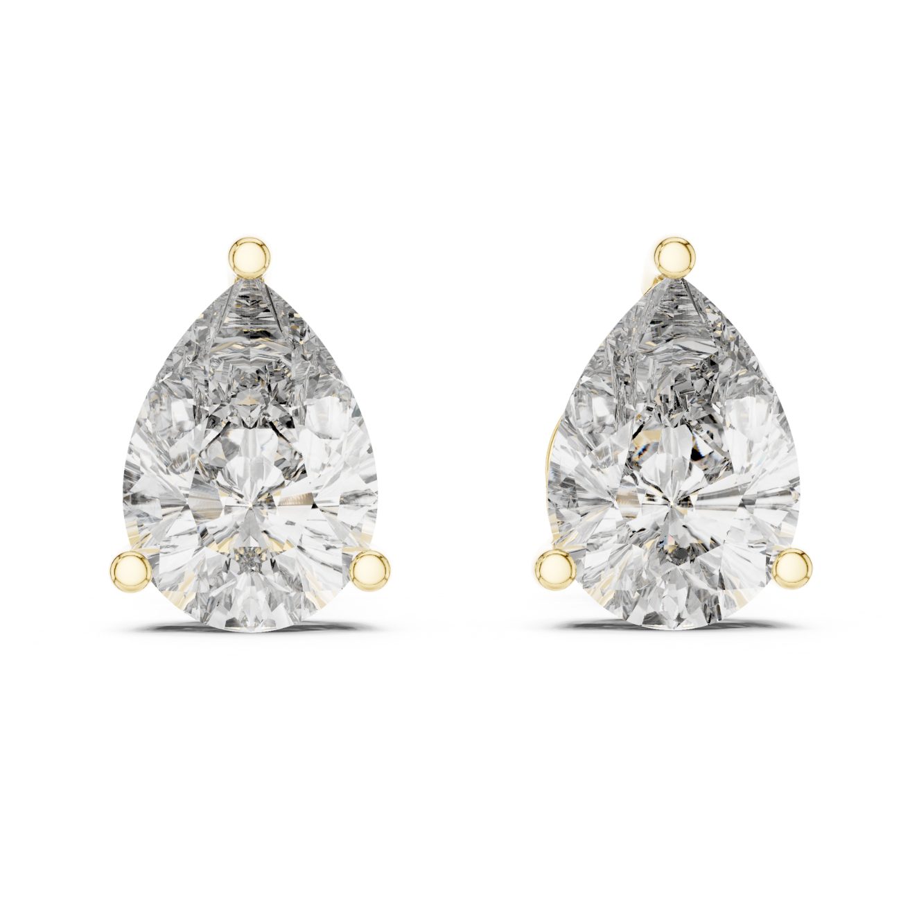 Pear Cut Earrings