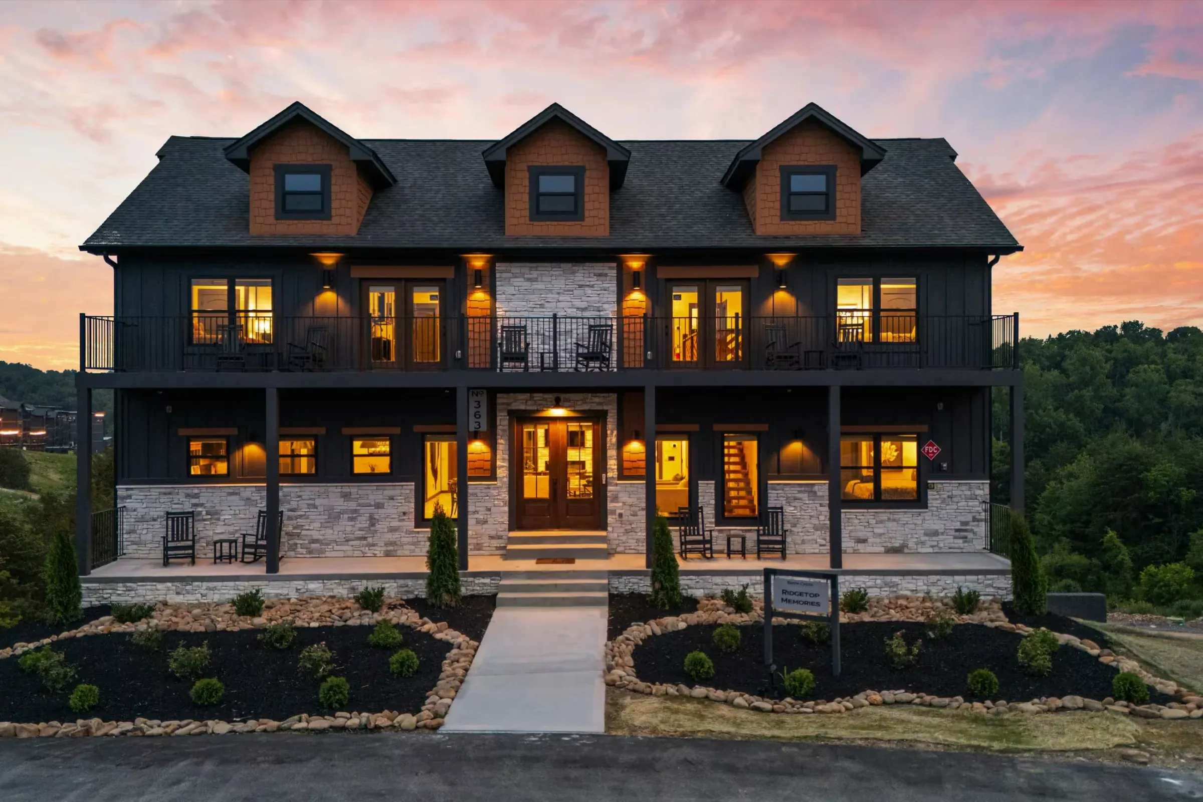 8 Bedroom Cabin exterior