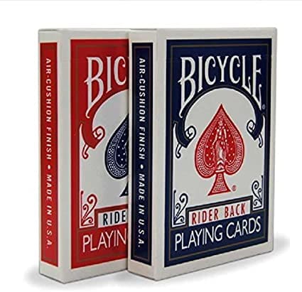 Baraja Bicycle Rider Back