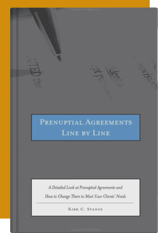 Prenuptial Agreements Line by Line