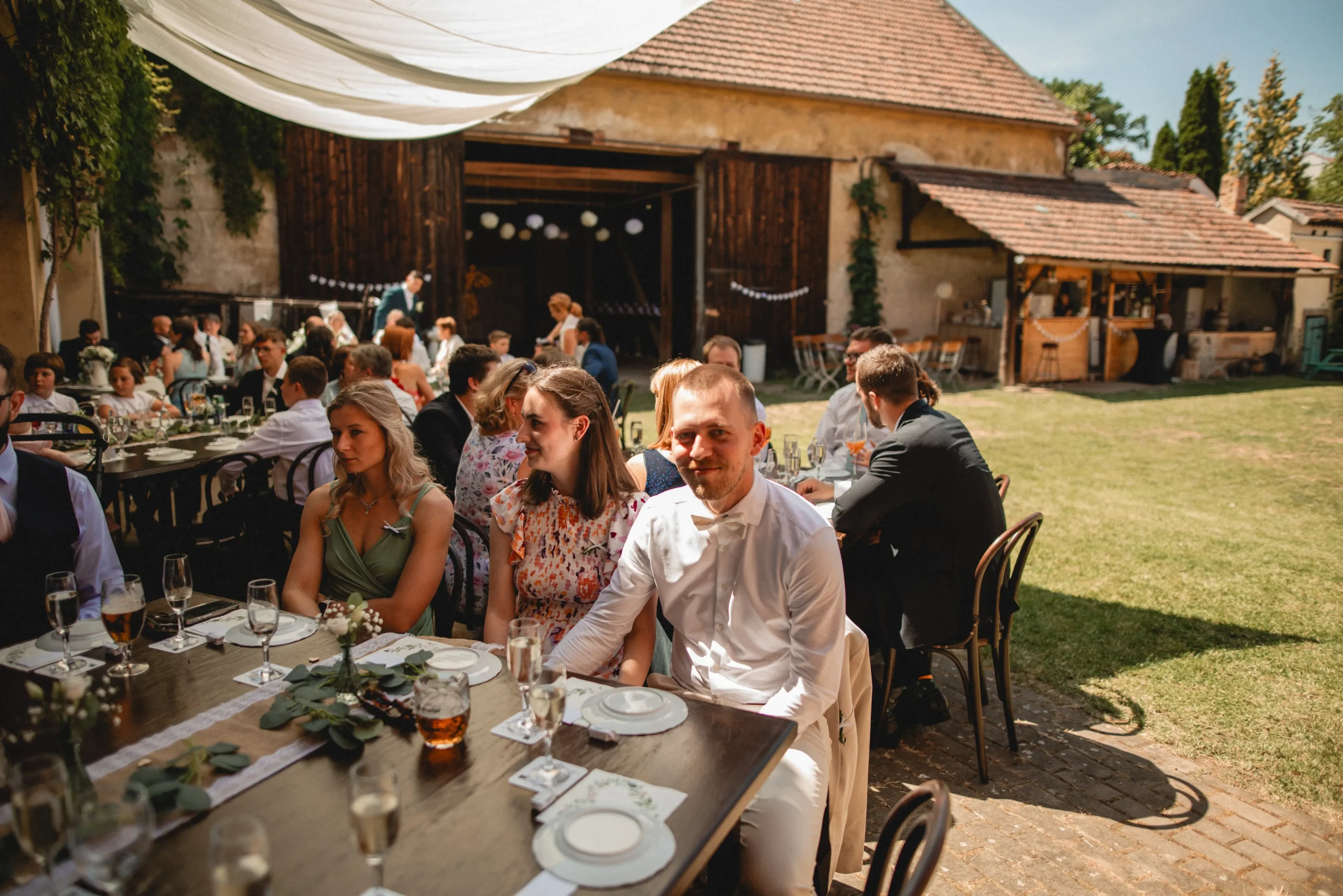 Statek Štědrý dvůr Svatební stodola jako místo Rakovník (30)
