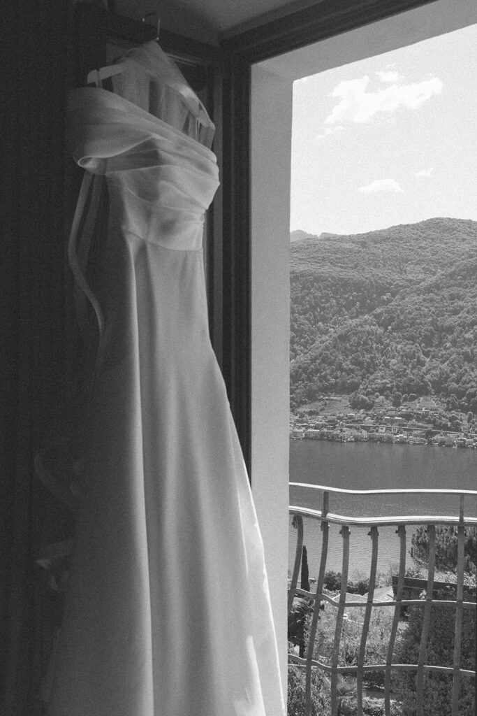 Angelique and Alain wedding ceremony at Villa Morotti on Lake Maggiore area, Italy
