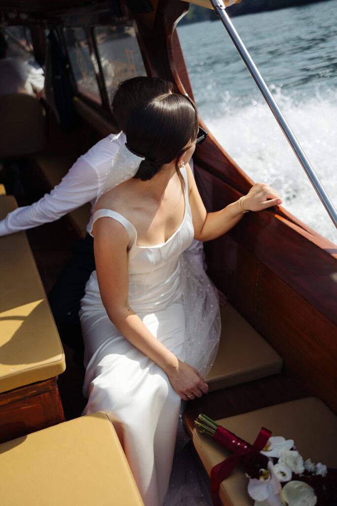 Viktoriia and Elliot wedding ceremony at Villa Rusconi Clerici on Lake Maggiore, Italy