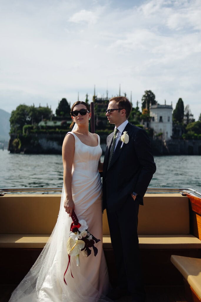 Elegant wedding reception at Villa Rusconi Clerici, Verbania, Italy