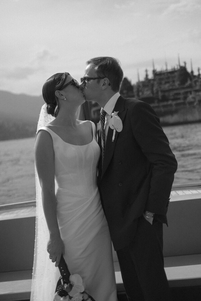 Viktoriia and Elliot wedding ceremony at Villa Rusconi Clerici on Lake Maggiore, Italy