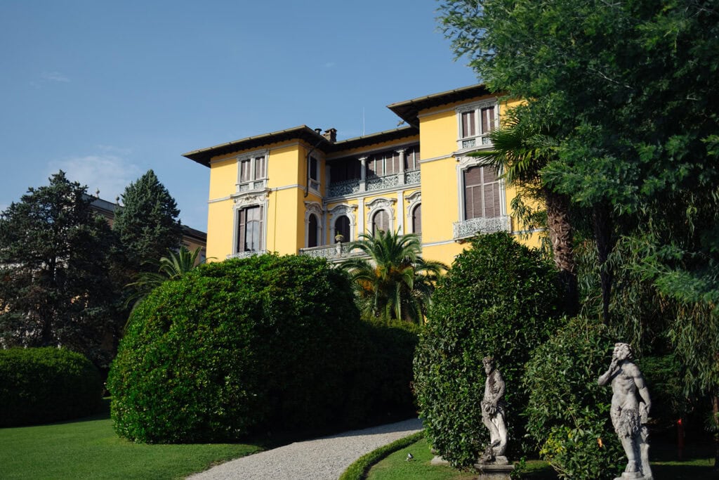 Viktoriia and Elliot wedding ceremony at Villa Rusconi Clerici on Lake Maggiore, Italy