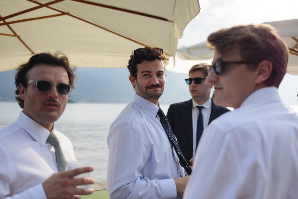 Candid wedding moments at Villa Rusconi Clerici, Verbania, overlooking Lake Maggiore