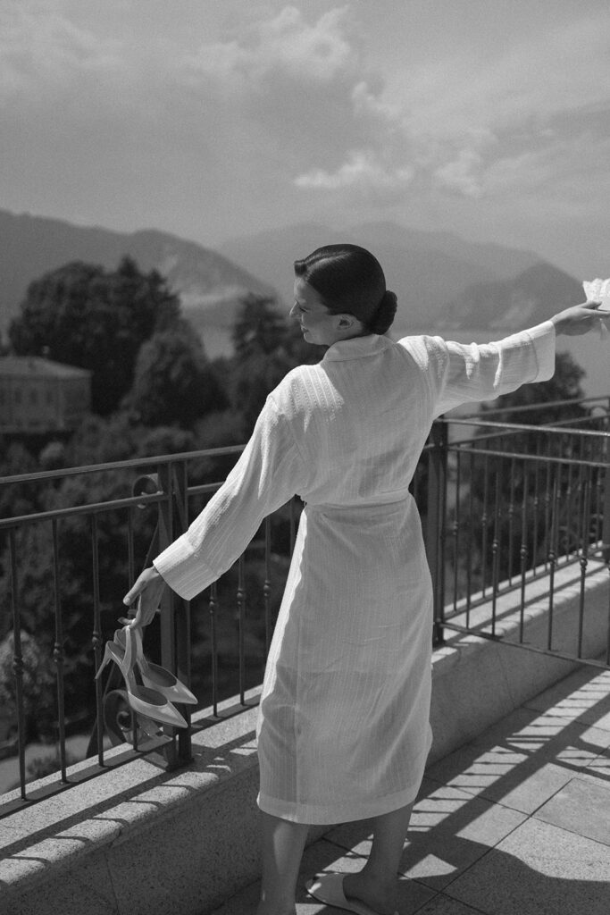 Viktoriia and Elliot wedding ceremony at Villa Rusconi Clerici on Lake Maggiore, Italy