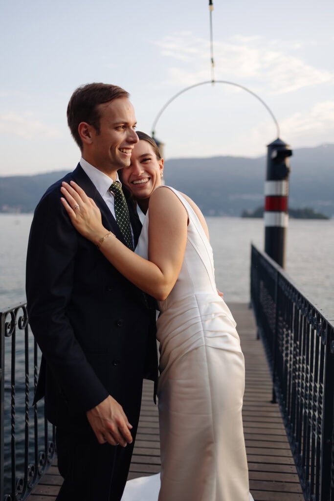 Italian destination wedding at Villa Rusconi Clerici, Lake Maggiore