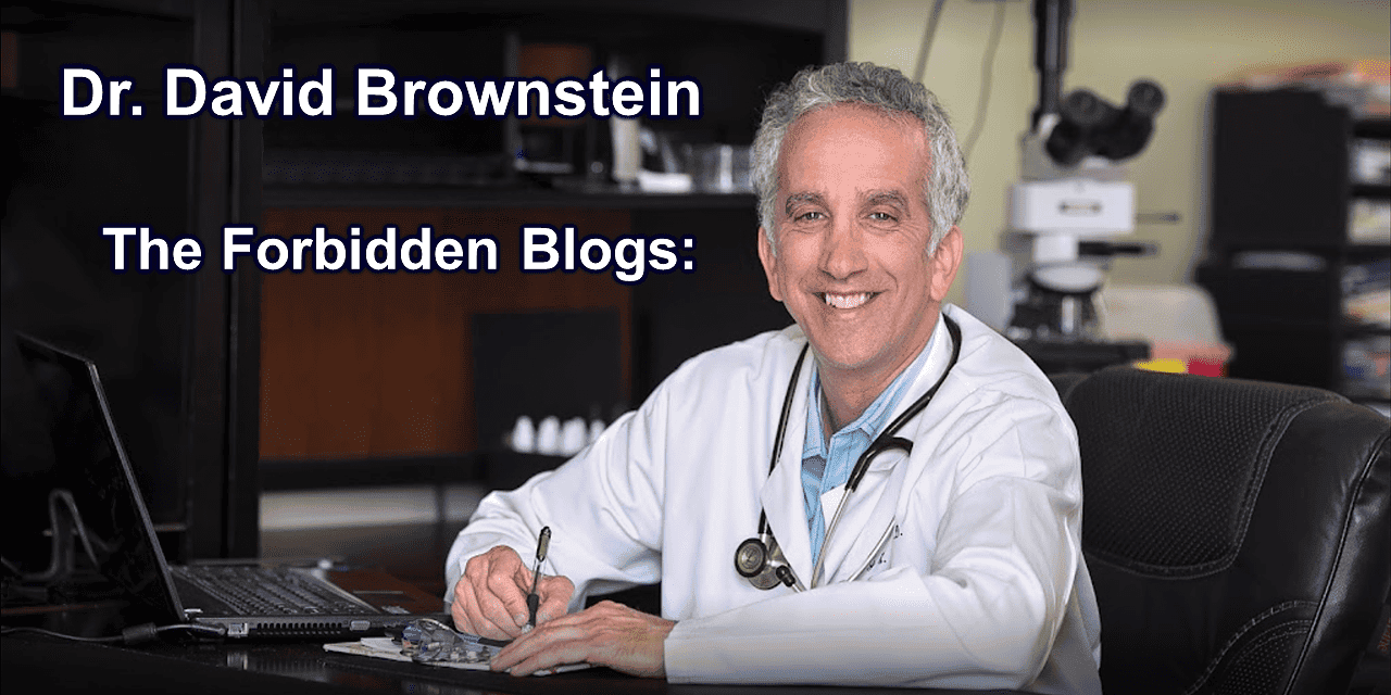 Dr. David Brownstein: The Forbidden Blogs