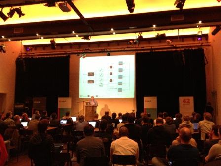 Presentations during ceph day