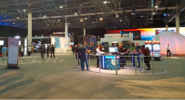 Dell Technology World 2018 Commons Area Virtual Village