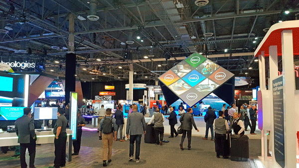 Dell Technology World 2018 Commons Area Virtual Village