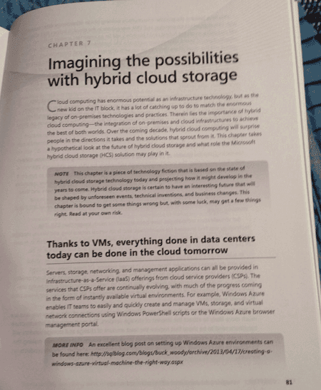 Looking inside Rethinking Enterprise Storage by Marc Farley