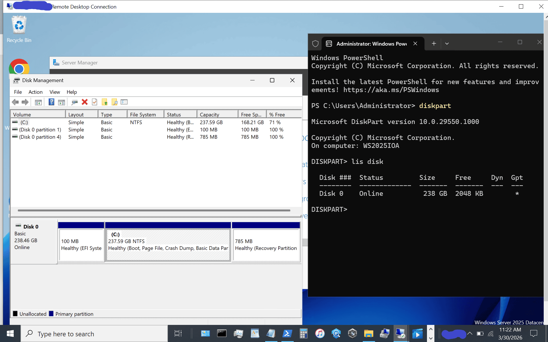 windows server vnext nvmeof host initiator setup