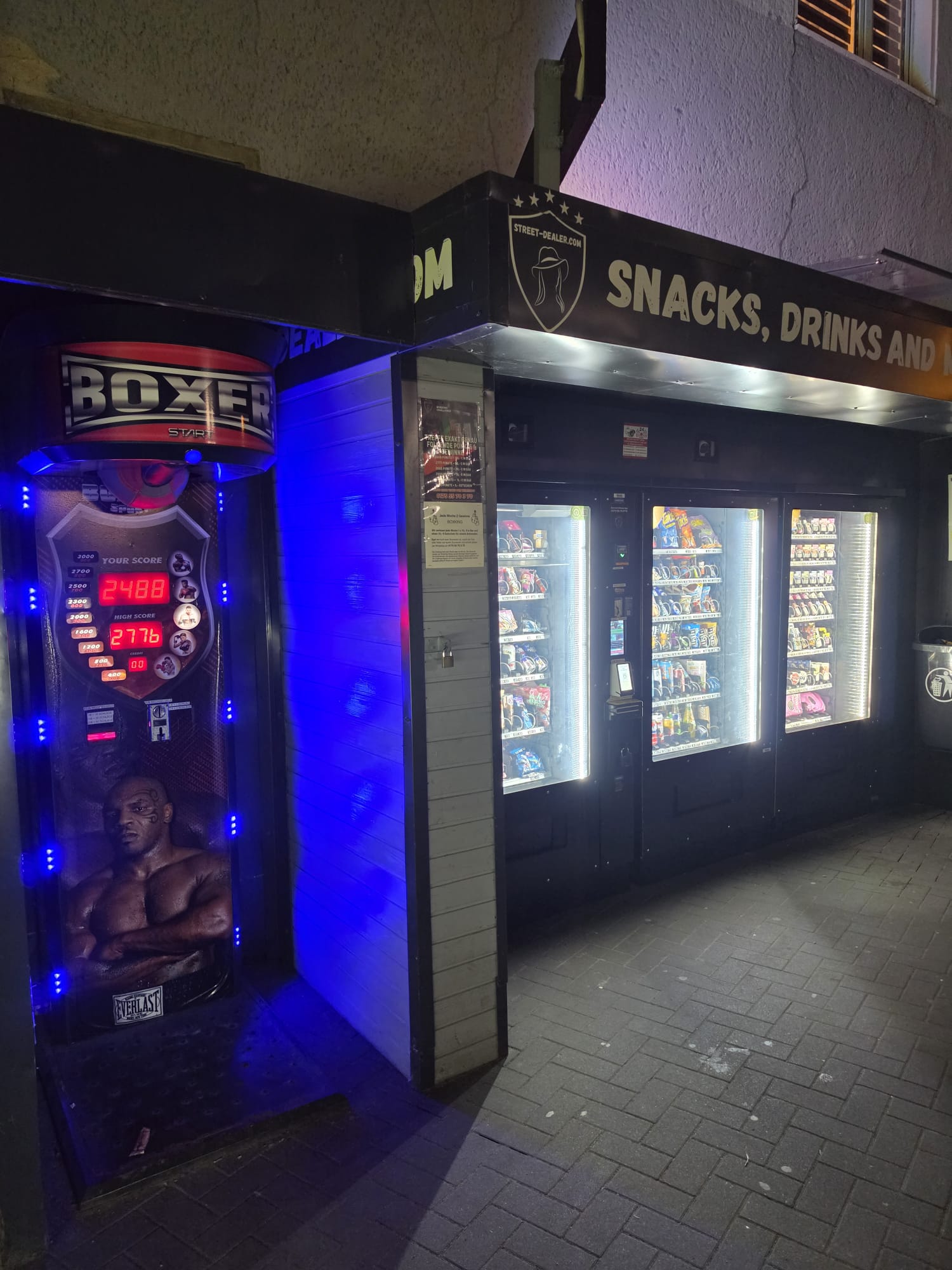 Snackautomat Wittenberge mit Boxautomat
