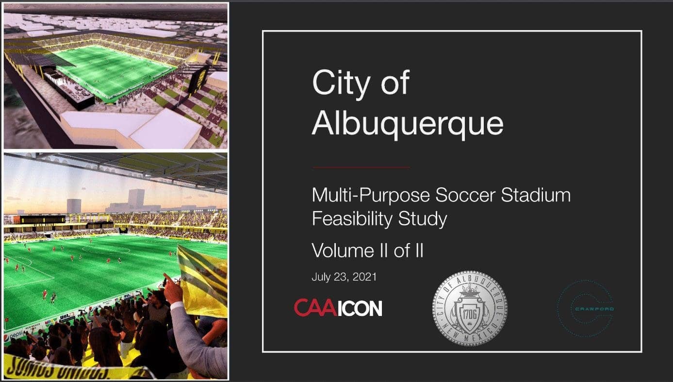 Albuquerque will try to build a new soccer stadium for the 12th time thanks to support from fake groups