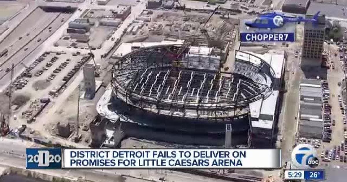 Little Caesars Arena was going to change Detroit per the Ilitch Family, then it did nothing