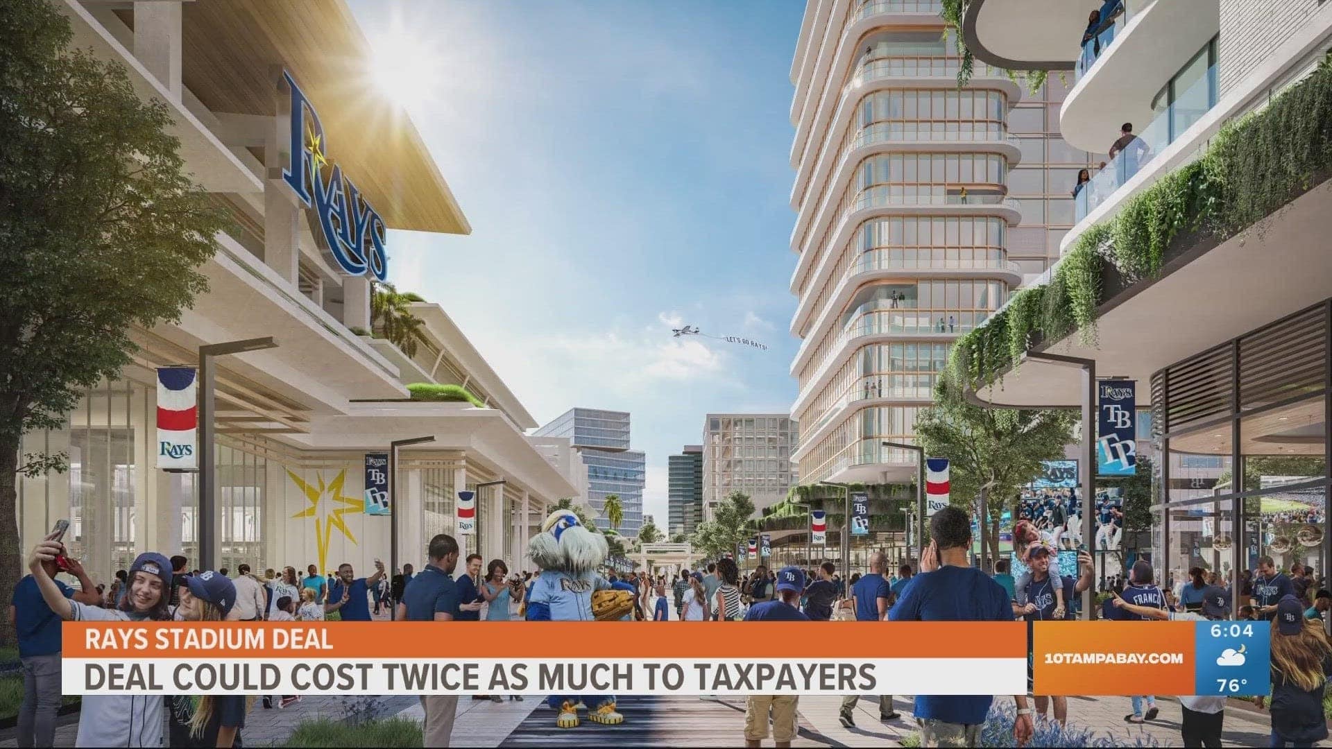 Why are the Tampa Bay Rays publicly crying about rising ballpark costs yet refusing to give the mayor any evidence of this financial increase?