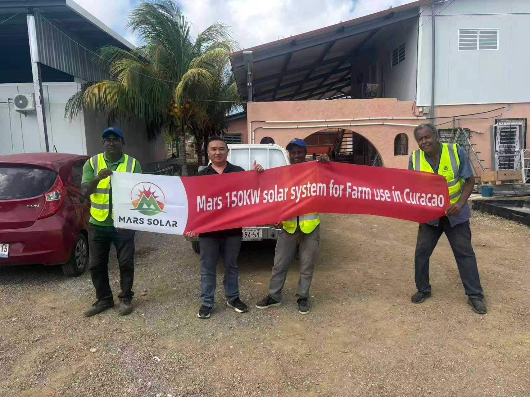 150kW'lık Çiftlik Güneş Enerjisi Sistemi – Curaçao Örnek Olayı