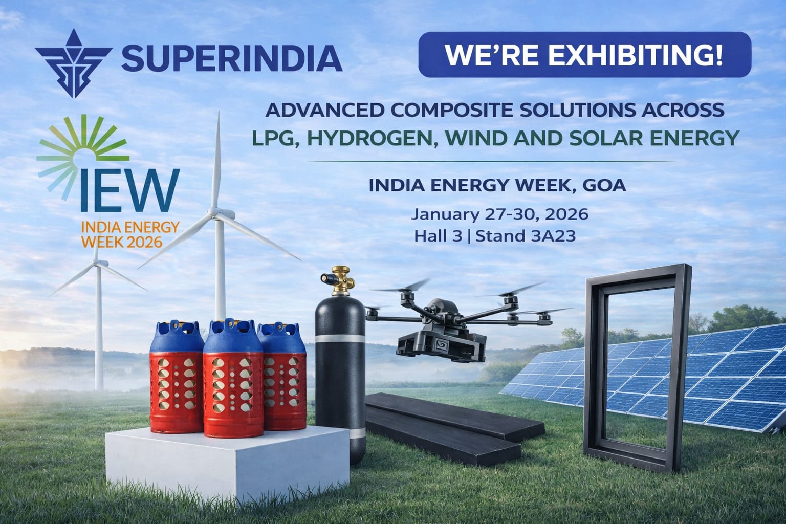 📍 INDIA ENERGY WEEK, GOA – January 27–30, 2026