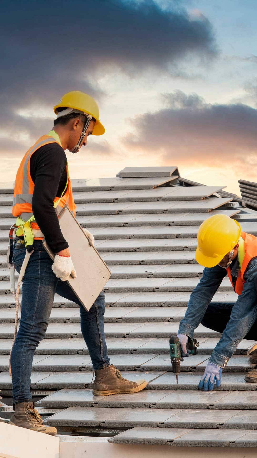 Roof repair technicians Roof repair technicians