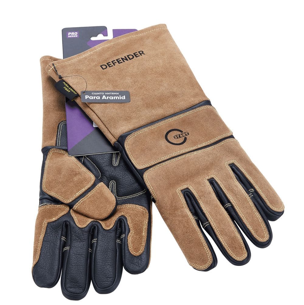 Краги Старт из спилка и кожи START DEFENDER STG1950 (50) STG1950