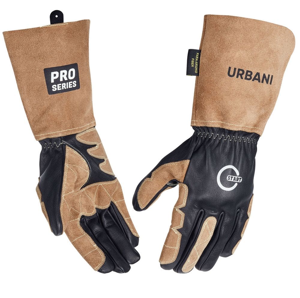 Краги Старт из спилка и кожи  START URBANI STG3100 (100) STG3100