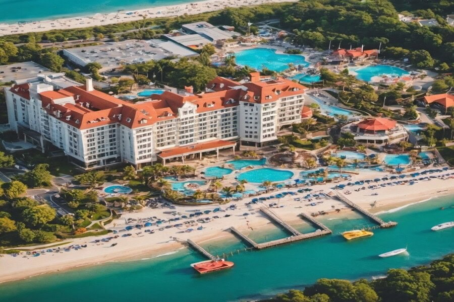 Local SEO for hotels Increase visibility with stunning beachfront property imagery