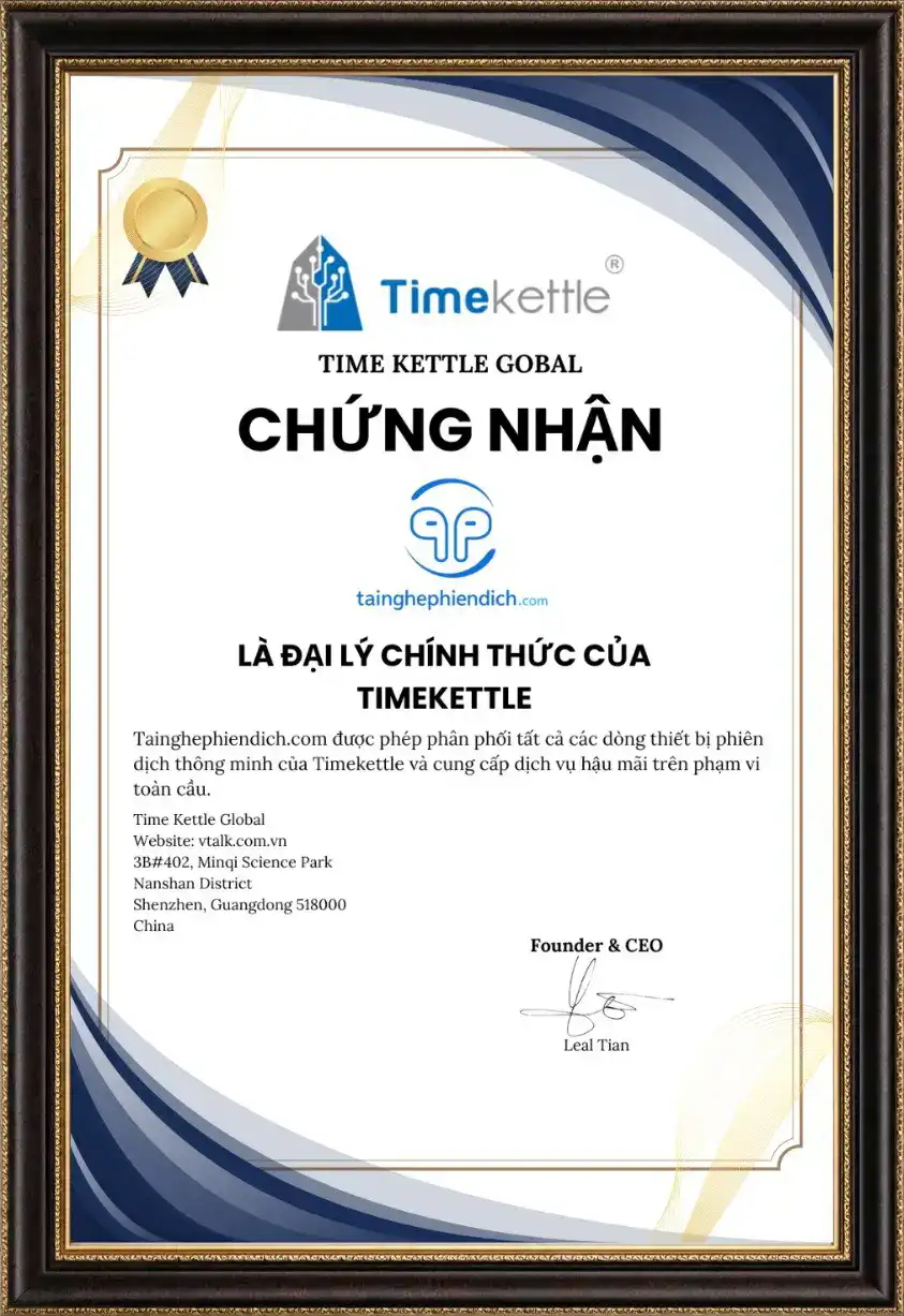 Đại lý độc quyền Vtalk